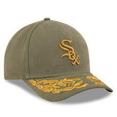 Olive Chicago White Sox New Era x Alpha Industries A-Frame 9FORTY Adjustable Hat