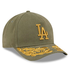 Olive Los Angeles Dodgers New Era x Alpha Industries A-Frame 9FORTY Adjustable Hat