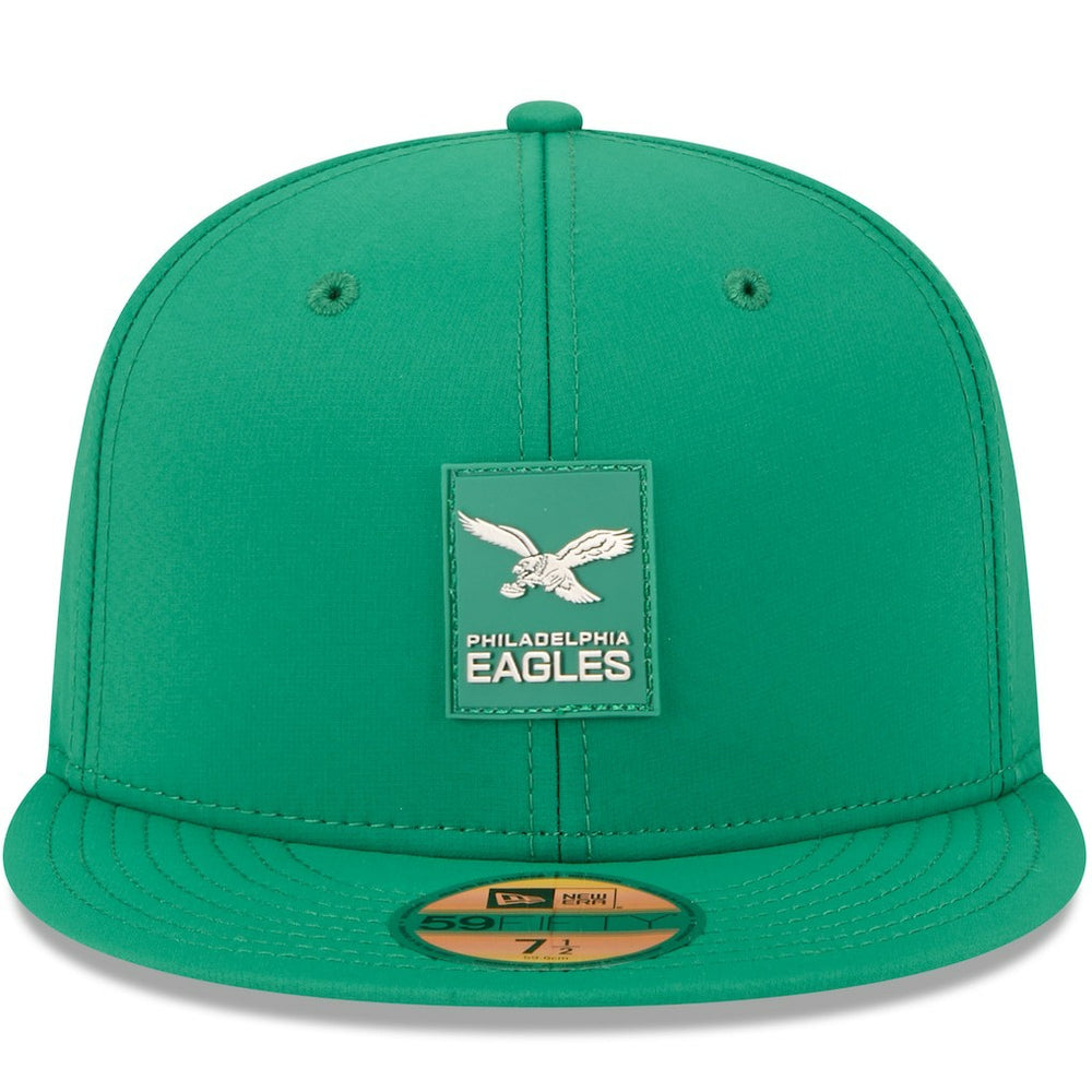 2025 Sideline Throwback 59FIFTY Fitted Hat - Philadelphia Eagles Hats