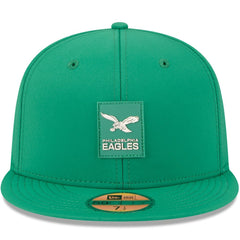2025 Sideline Throwback 59FIFTY Fitted Hat - Philadelphia Eagles Hats