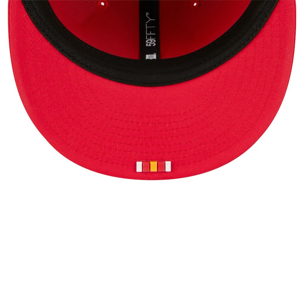 2025 Sideline 59FIFTY Fitted Hat - Kansas City Chiefs Hats
