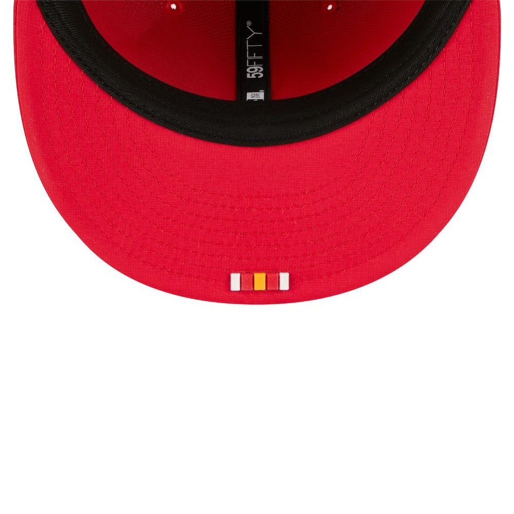 2025 Sideline 59FIFTY Fitted Hat - Kansas City Chiefs Hats