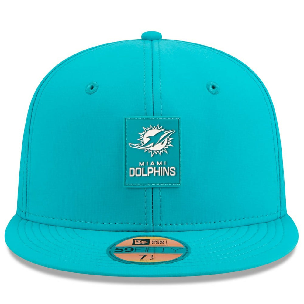 2025 Sideline 59FIFTY Fitted Hat - Miami Dolphins Hats