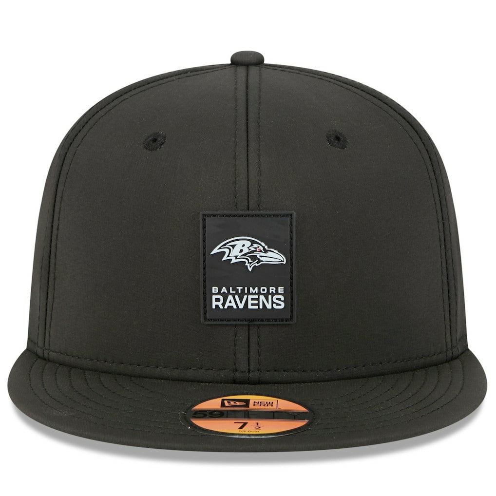 2025 Sideline 59FIFTY Fitted Hat - Baltimore Ravens Hats