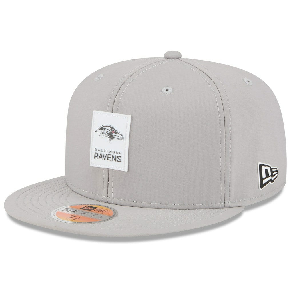 2025 Sideline 59FIFTY Fitted Hat - Baltimore Ravens Hats