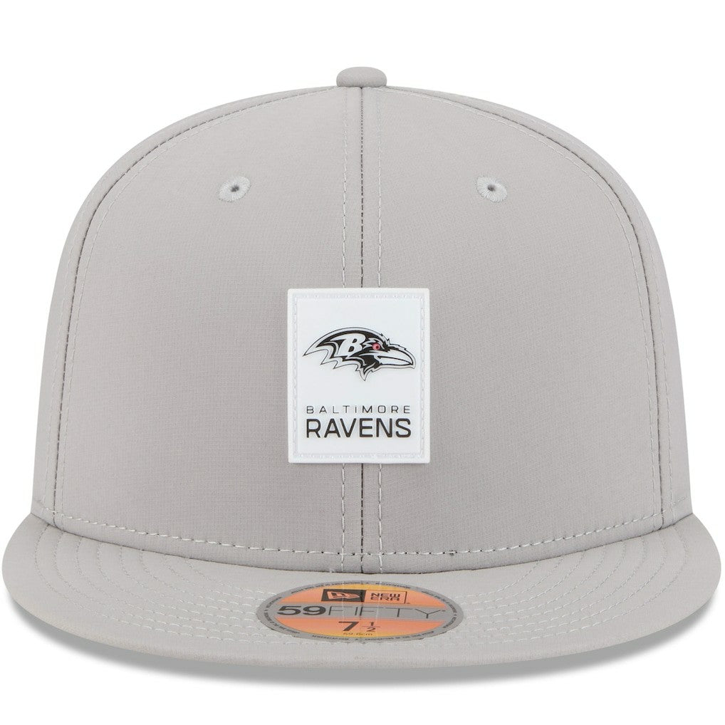 2025 Sideline 59FIFTY Fitted Hat - Baltimore Ravens Hats