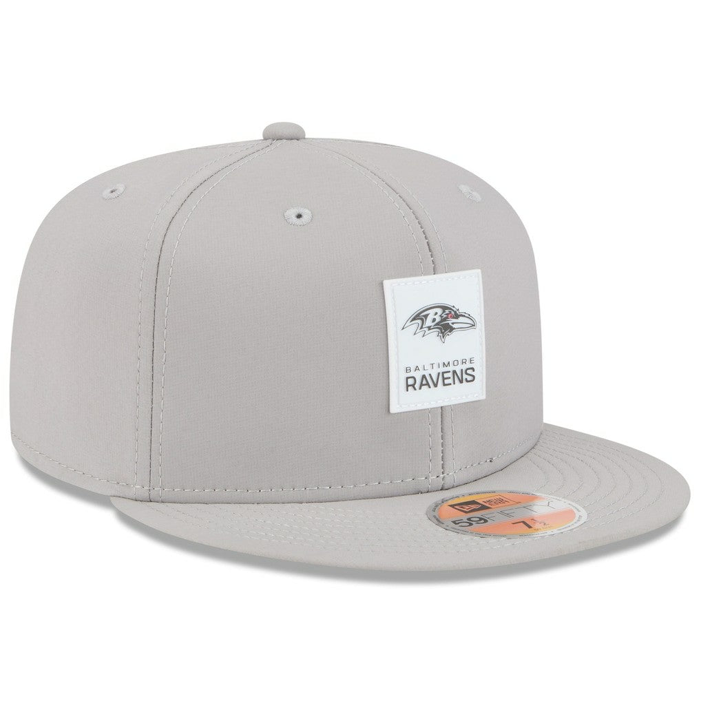 2025 Sideline 59FIFTY Fitted Hat - Baltimore Ravens Hats