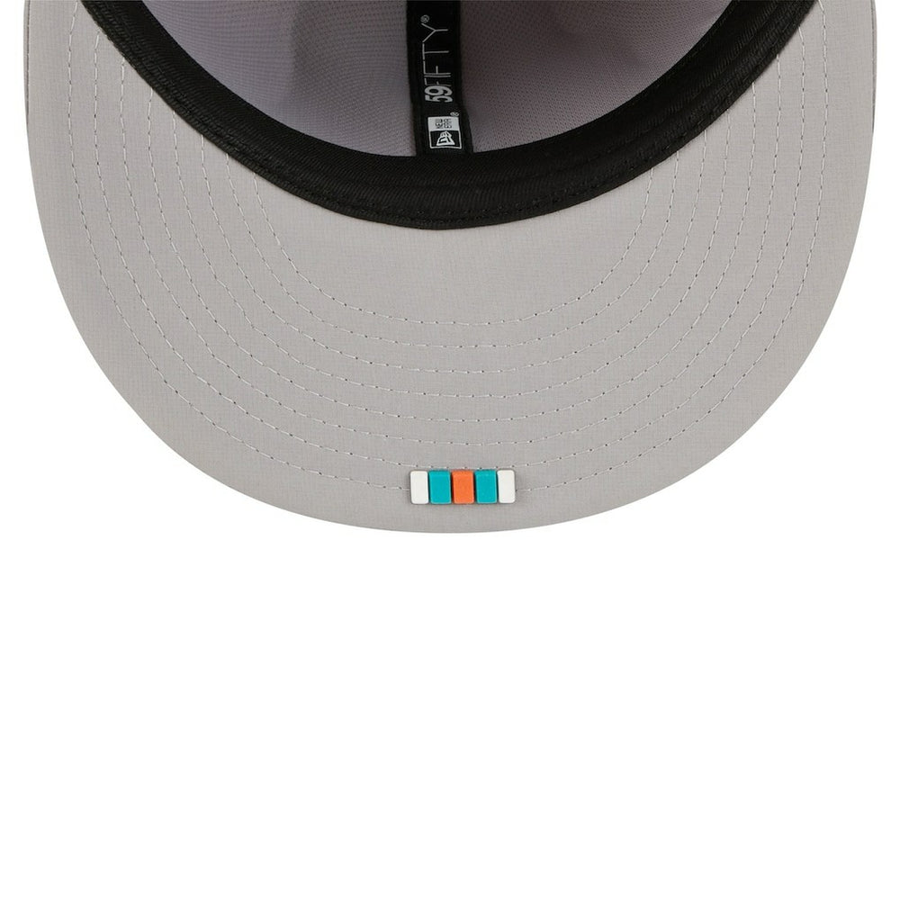 2025 Sideline 59FIFTY Fitted Hat - Miami Dolphins Hats