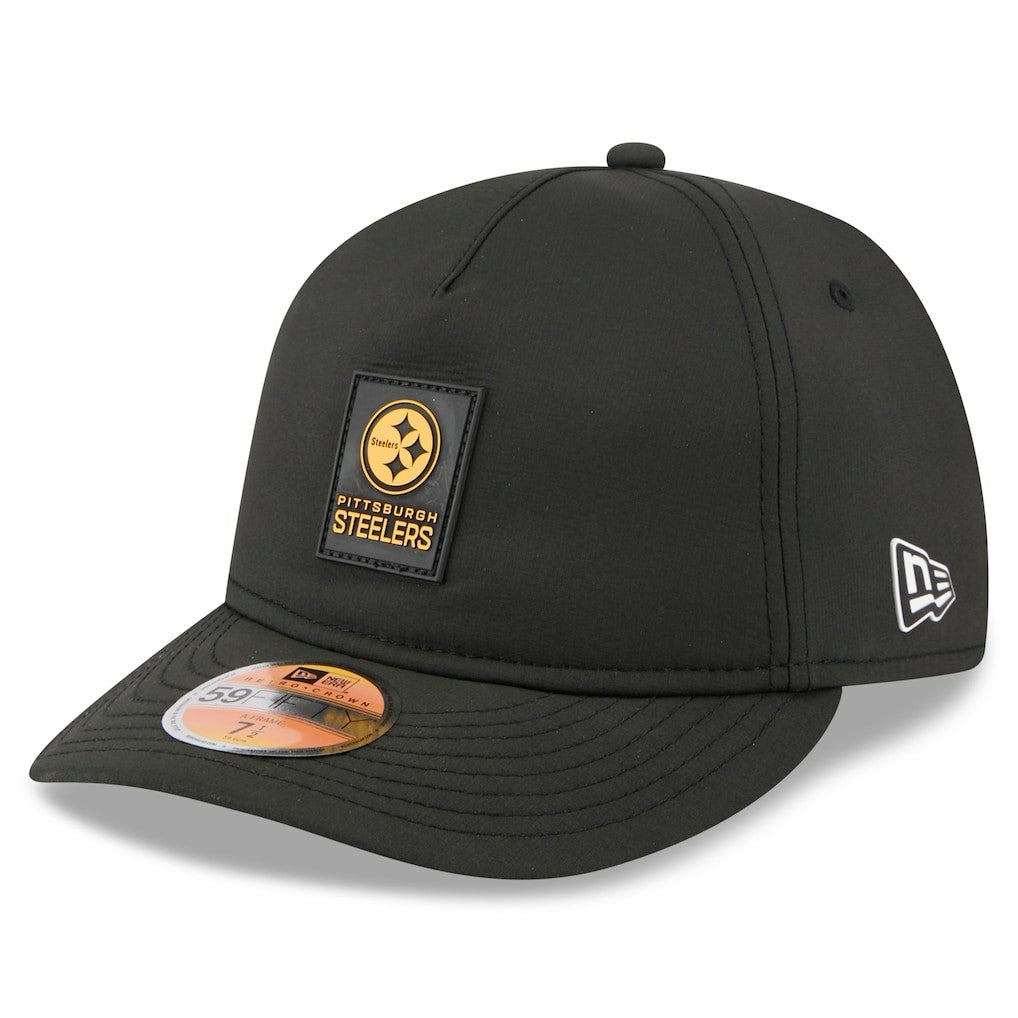 2025 Sideline Retro Crown 59FIFTY Fitted Hat - Pittsburgh Steelers Hats