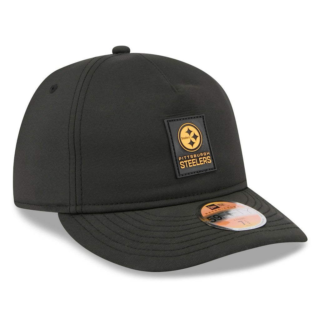 2025 Sideline Retro Crown 59FIFTY Fitted Hat - Pittsburgh Steelers Hats