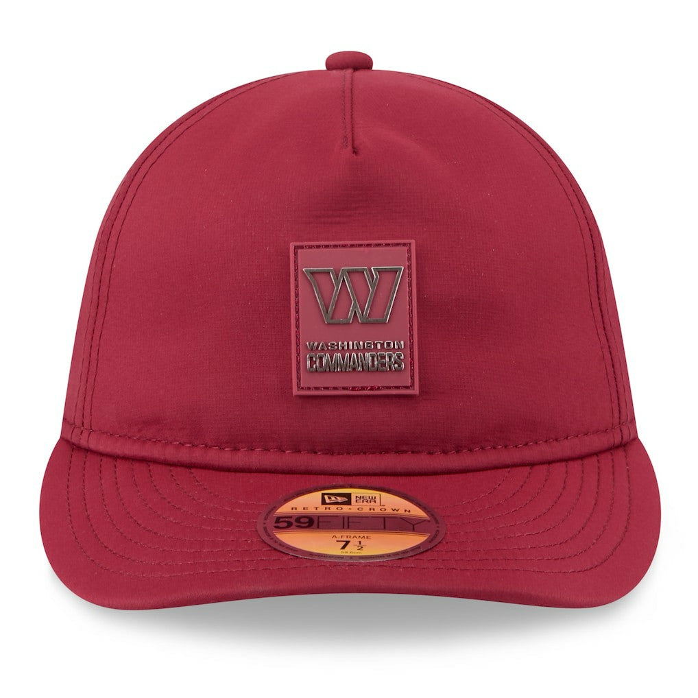 2025 Sideline Retro Crown 59FIFTY Fitted Hat - Washington Commanders Hats