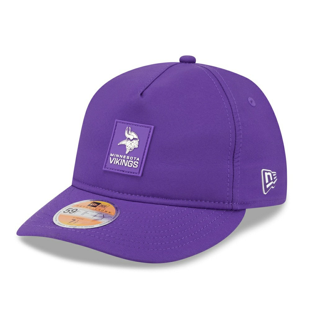 2025 Sideline Retro Crown 59FIFTY Fitted Hat - Minnesota Vikings Hats