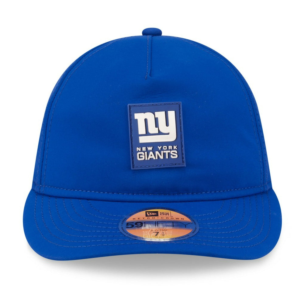 2025 Sideline Retro Crown 59FIFTY Fitted Hat - New York Giants Hats