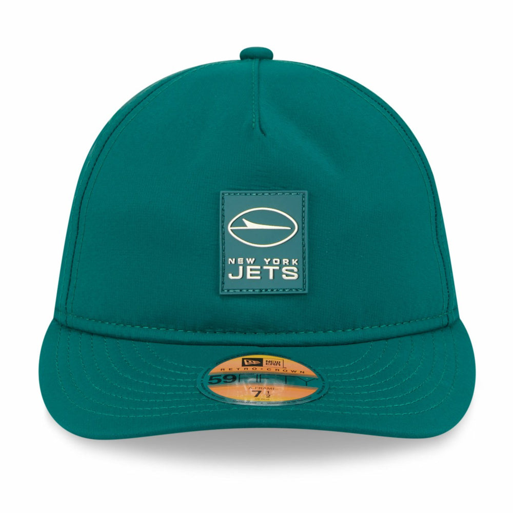 2025 Sideline Retro Crown 59FIFTY Fitted Hat - New York Jets Hats