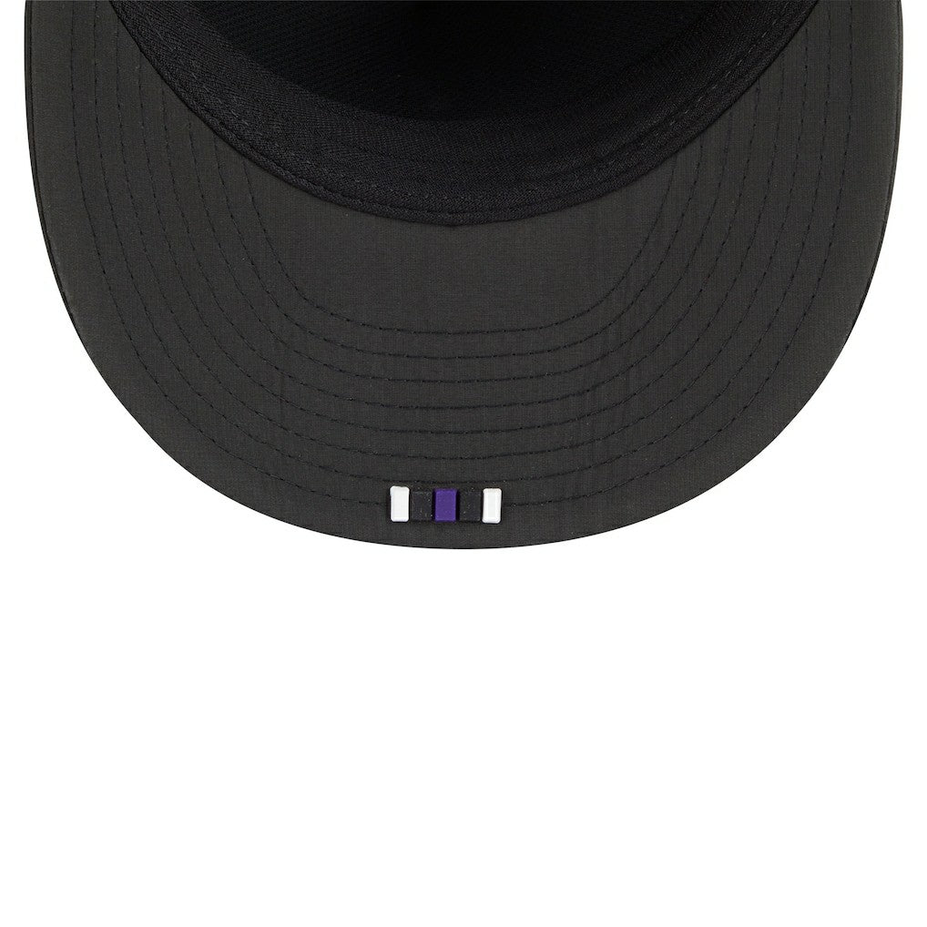 2025 Sideline Retro Crown 59FIFTY Fitted Hat - Baltimore Ravens Hats