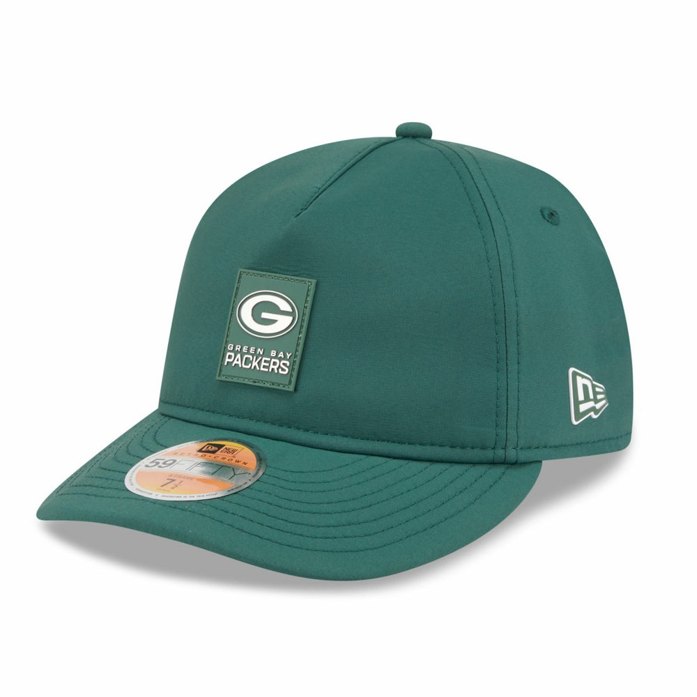 2025 Sideline Retro Crown 59FIFTY Fitted Hat - Green Bay Packers Hats