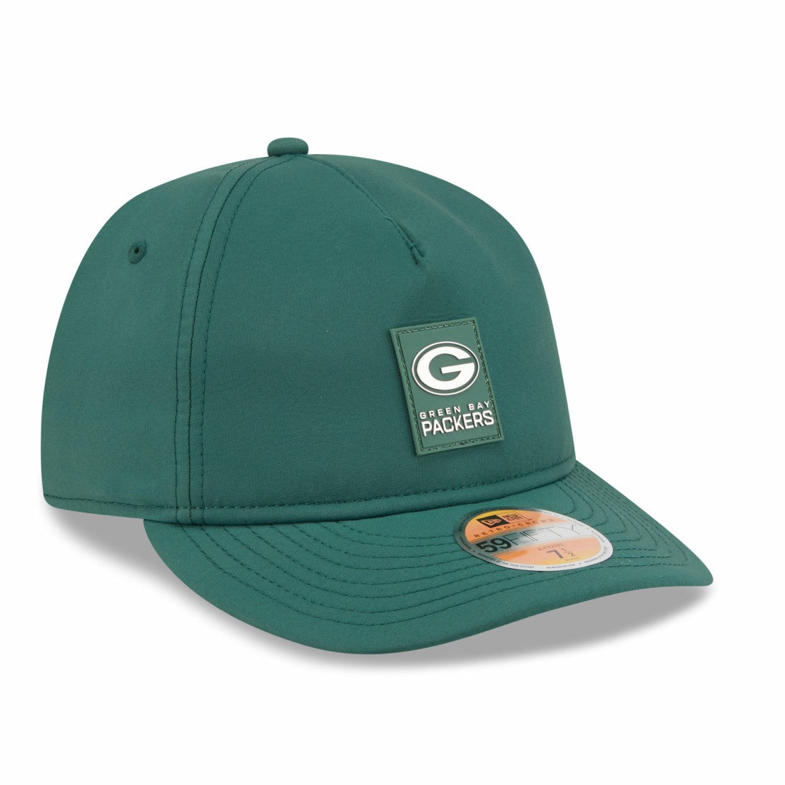 2025 Sideline Retro Crown 59FIFTY Fitted Hat - Green Bay Packers Hats