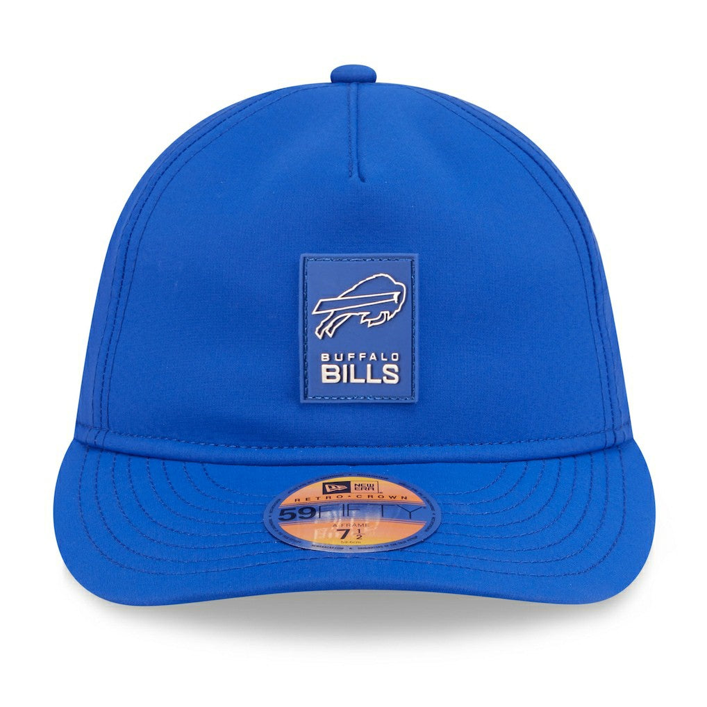 2025 Sideline Retro Crown 59FIFTY Fitted Hat - Buffalo Bills Hats