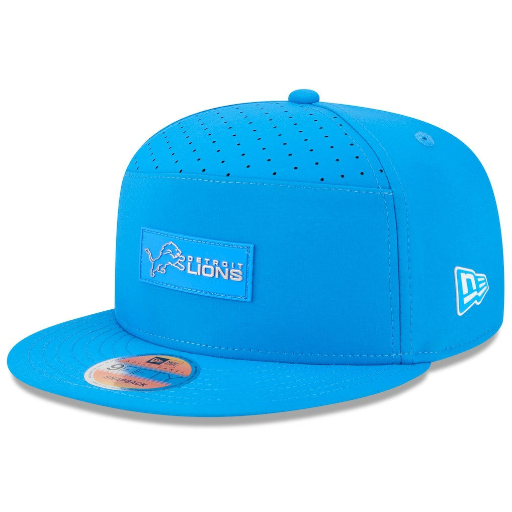 2025 Sideline Split Panel 9FIFTY Snapback Hat - Detroit Lions Hats
