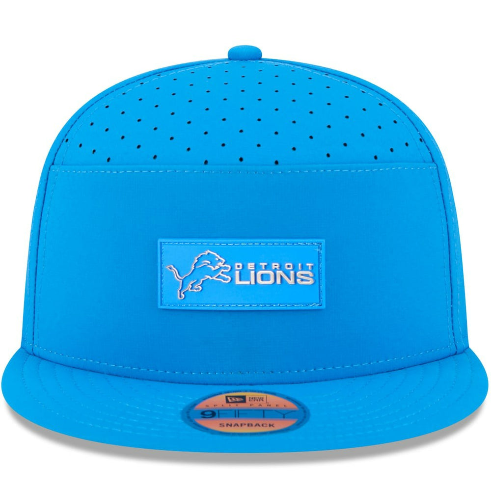 2025 Sideline Split Panel 9FIFTY Snapback Hat - Detroit Lions Hats