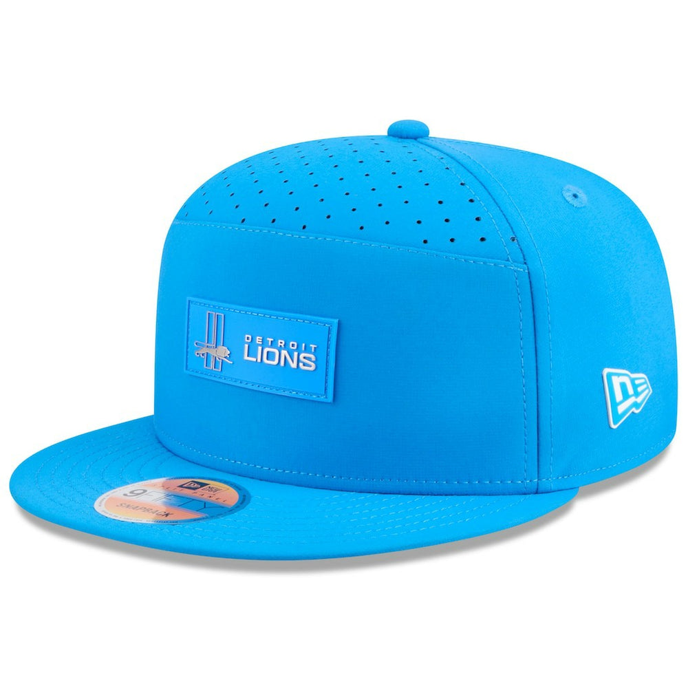 2025 Sideline Throwback Split Panel 9FIFTY Snapback Hat - Detroit Lions Hats