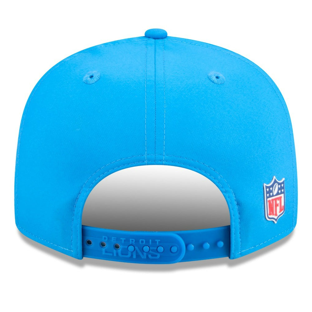2025 Sideline Throwback Split Panel 9FIFTY Snapback Hat - Detroit Lions Hats