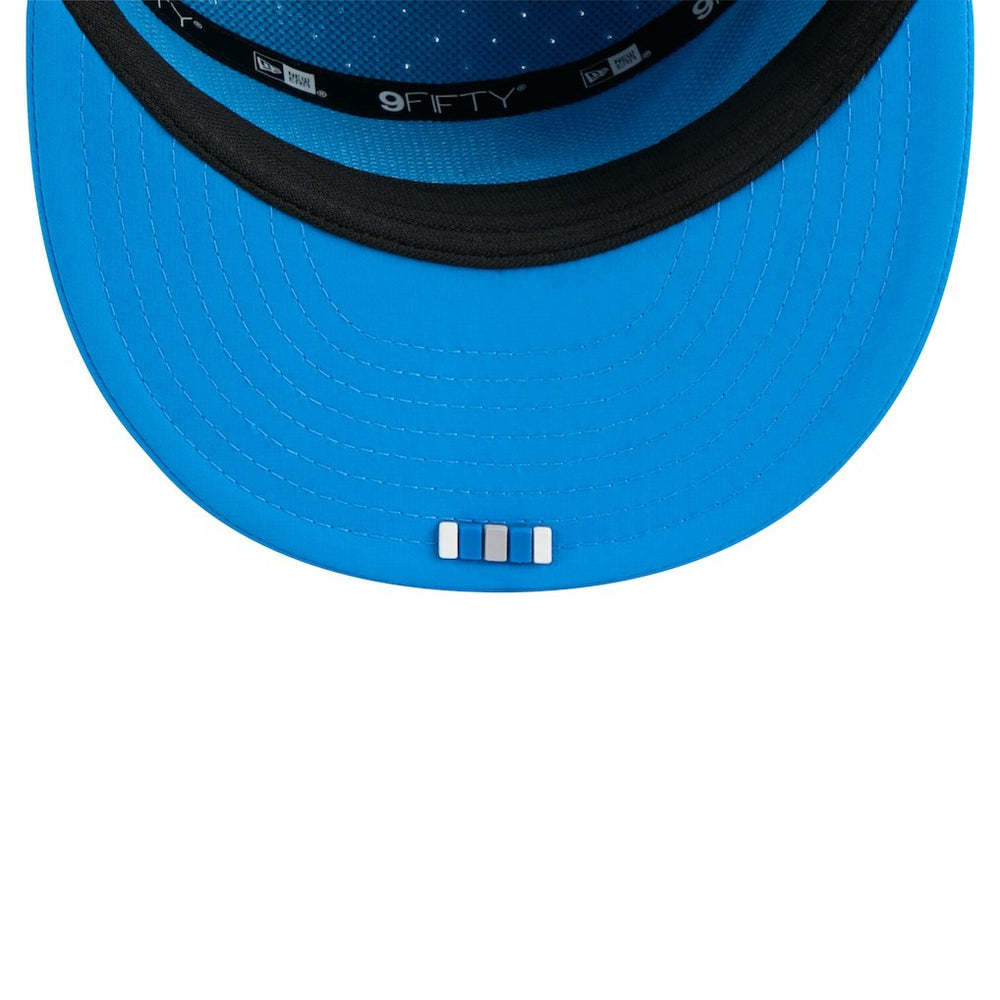 2025 Sideline Throwback Split Panel 9FIFTY Snapback Hat - Detroit Lions Hats