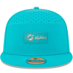 2025 Sideline Split Panel 9FIFTY Snapback Hat - Miami Dolphins Hats