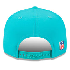 2025 Sideline Split Panel 9FIFTY Snapback Hat - Miami Dolphins Hats