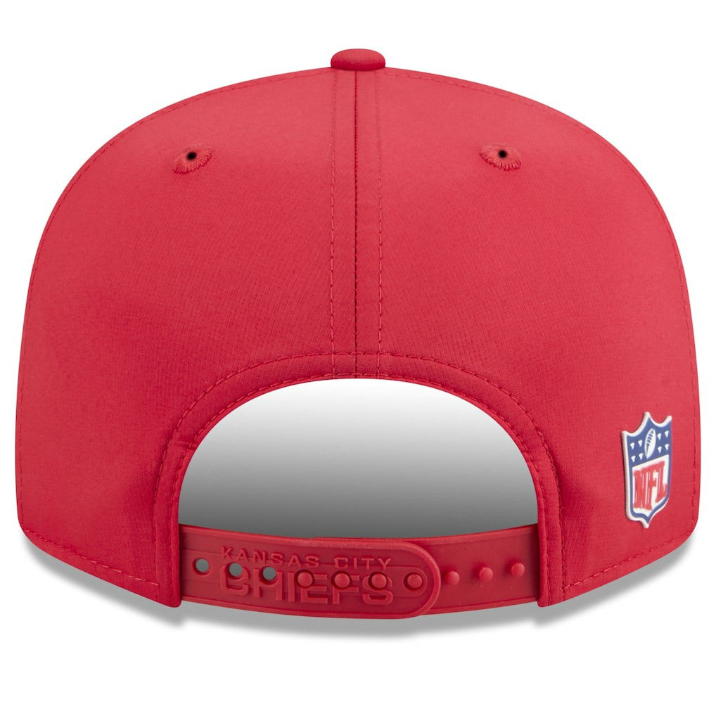 2025 Sideline Split Panel 9FIFTY Snapback Hat - Kansas City Chiefs Hats