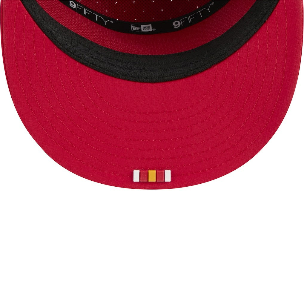 2025 Sideline Split Panel 9FIFTY Snapback Hat - Kansas City Chiefs Hats