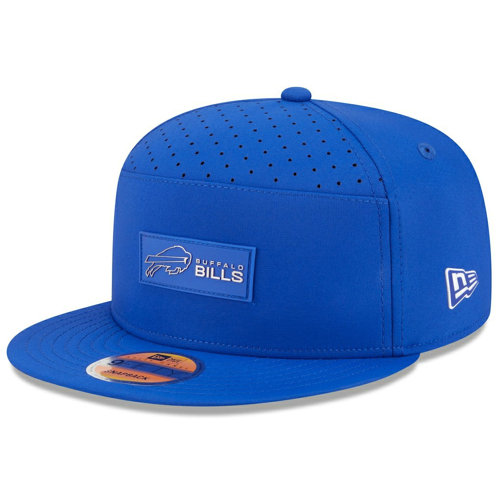 2025 Sideline Split Panel 9FIFTY Snapback Hat - Buffalo Bills Hats
