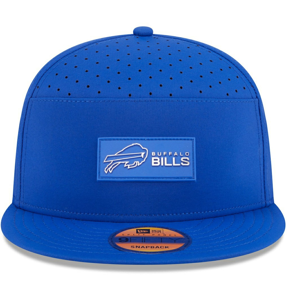 2025 Sideline Split Panel 9FIFTY Snapback Hat - Buffalo Bills Hats