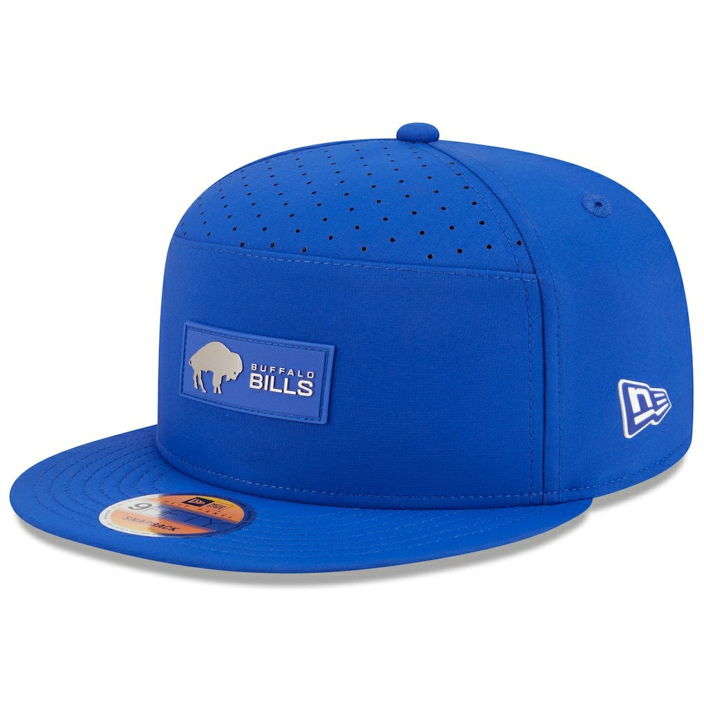 2025 Sideline Throwback Split Panel 9FIFTY Snapback Hat - Buffalo Bills Hats