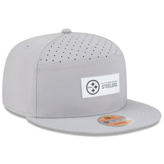 2025 Sideline Split Panel 9FIFTY Snapback Hat - Pittsburgh Steelers Hats