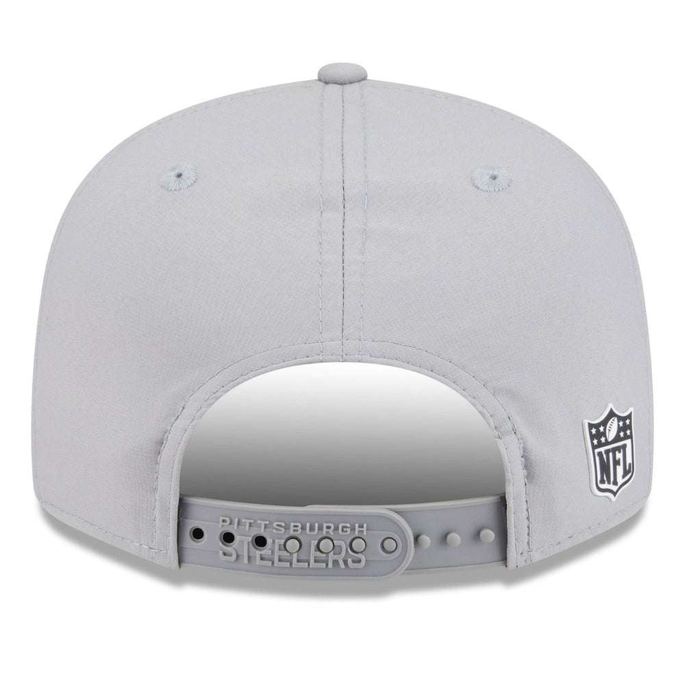 2025 Sideline Split Panel 9FIFTY Snapback Hat - Pittsburgh Steelers Hats
