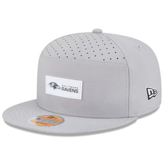 2025 Sideline Split Panel 9FIFTY Snapback Hat - Baltimore Ravens Hats