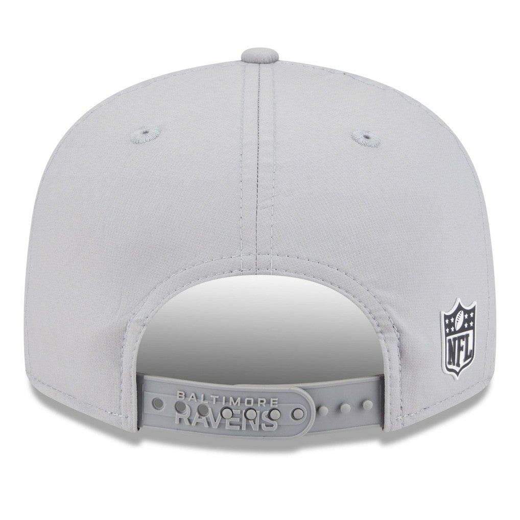 2025 Sideline Split Panel 9FIFTY Snapback Hat - Baltimore Ravens Hats