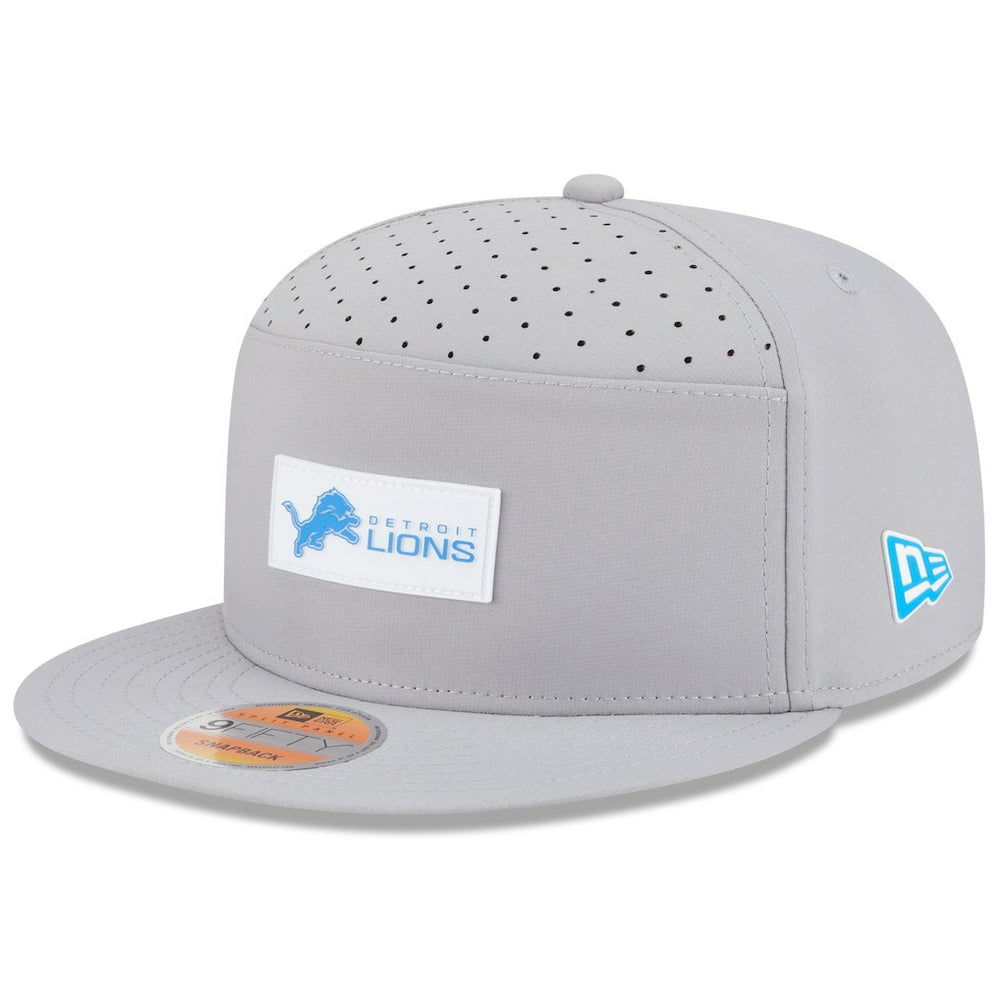 2025 Sideline Split Panel 9FIFTY Snapback Hat - Detroit Lions Hats