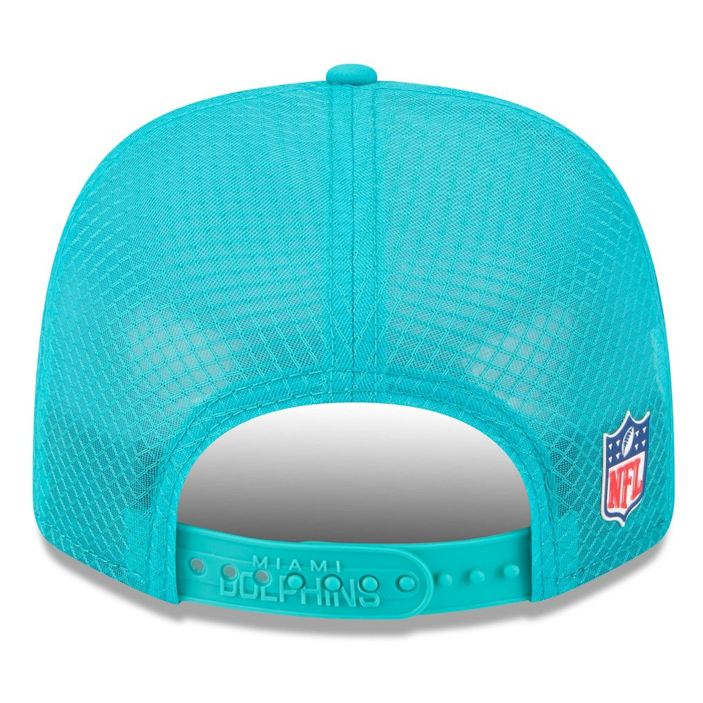 2025 Sideline 9SEVENTY Trucker Adjustable Hat - Miami Dolphins Hats