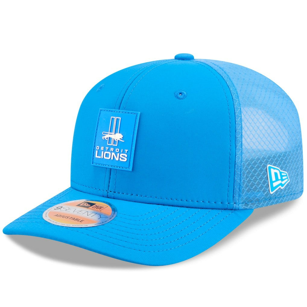 2025 Sideline Throwback 9SEVENTY Trucker Adjustable Hat - Detroit Lions Hats