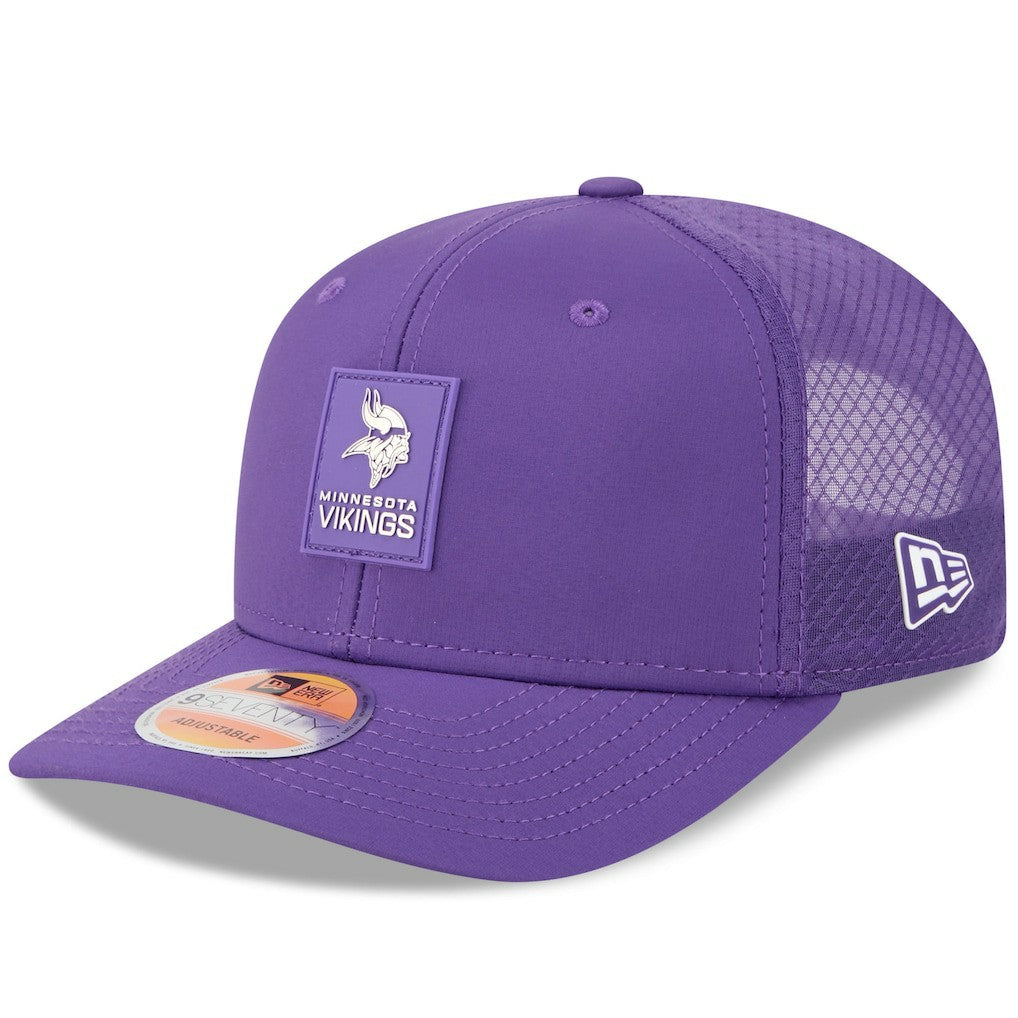 2025 Sideline 9SEVENTY Trucker Adjustable Hat - Minnesota Vikings Hats