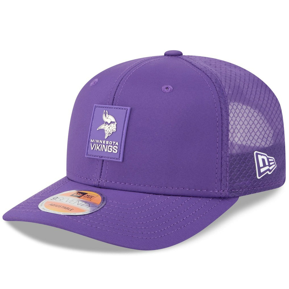 2025 Sideline 9SEVENTY Trucker Adjustable Hat - Minnesota Vikings Hats