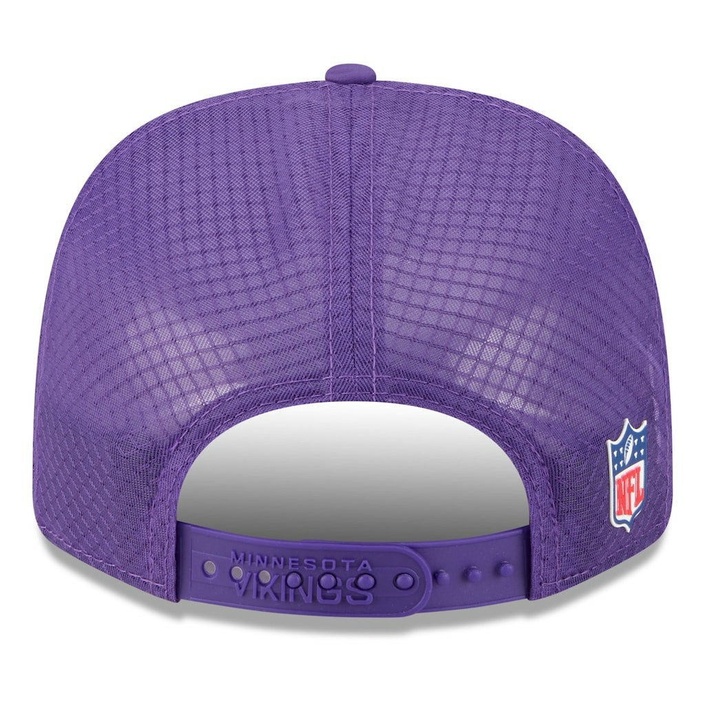 2025 Sideline 9SEVENTY Trucker Adjustable Hat - Minnesota Vikings Hats