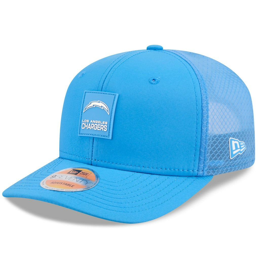 2025 Sideline 9SEVENTY Trucker Adjustable Hat - Los Angeles Chargers Hats