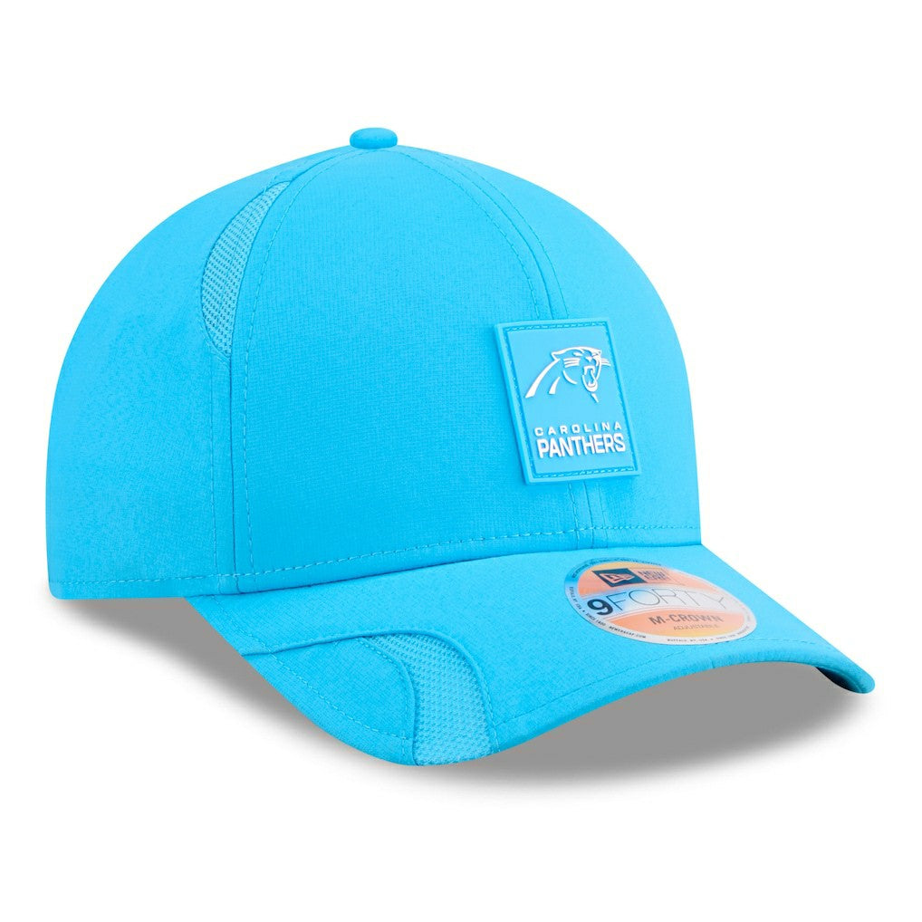 2025 Sideline M-Crown 9FORTY Adjustable Hat - Carolina Panthers Hats