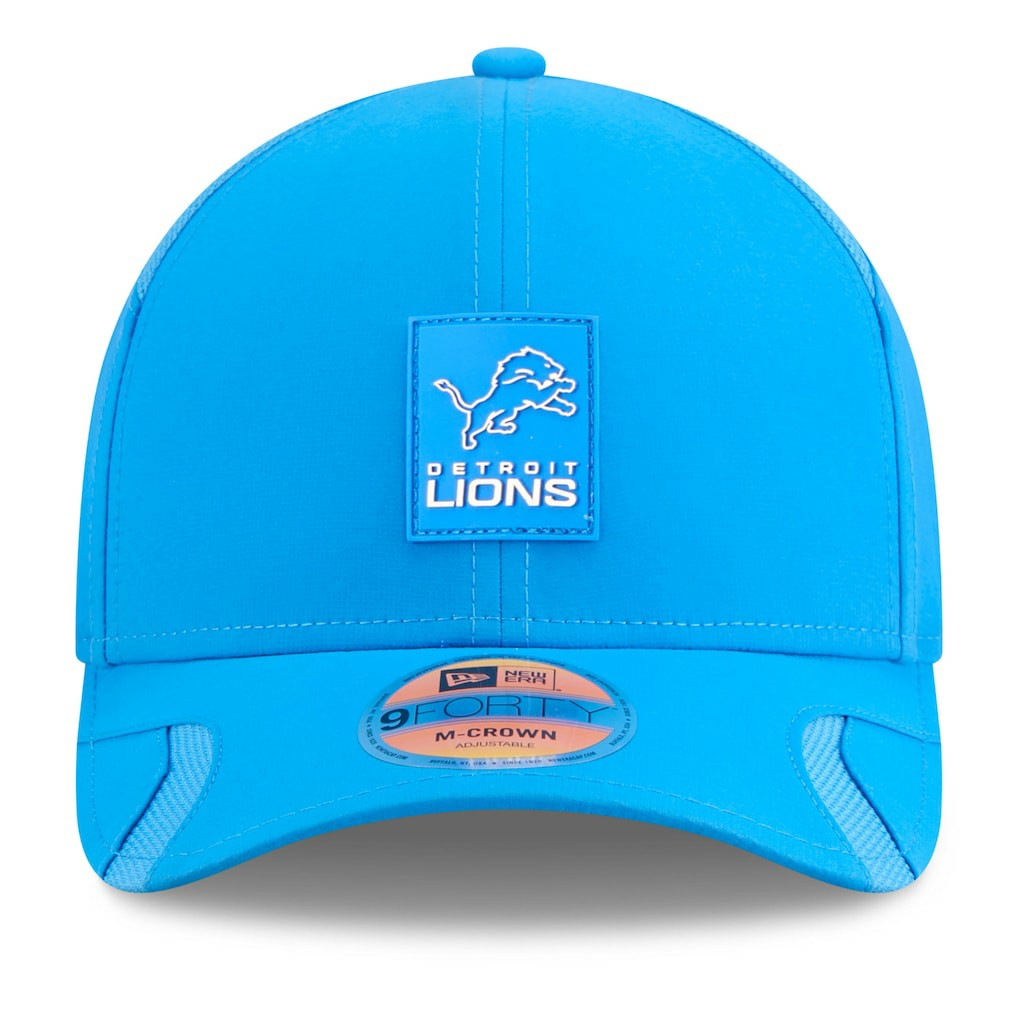 2025 Sideline M-Crown 9FORTY Adjustable Hat - Detroit Lions Hats