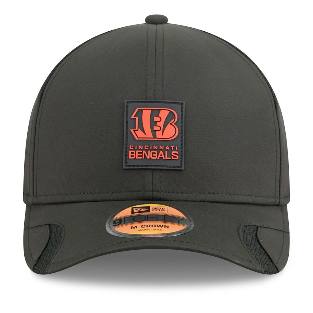 2025 Sideline M-Crown 9FORTY Adjustable Hat - Cincinnati Bengals Hats