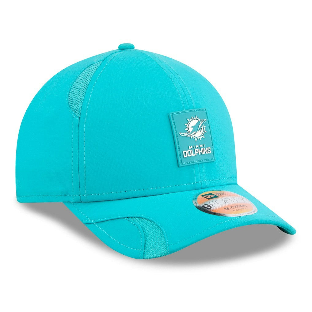2025 Sideline M-Crown 9FORTY Adjustable Hat - Miami Dolphins Hats
