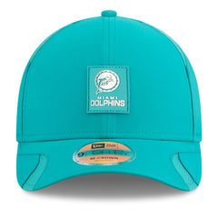 2025 Sideline Throwback M-Crown 9FORTY Adjustable Hat - Miami Dolphins Hats